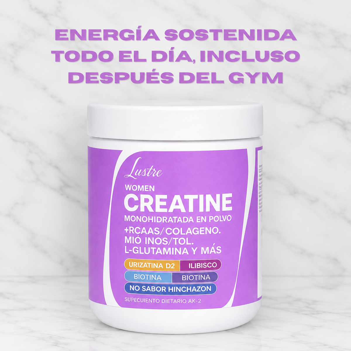 Creatina Lustre Monohidratada Polvo